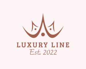 Luxury Royal Crown  logo design