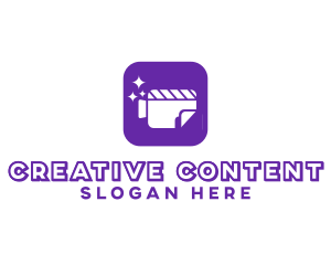 Creative Video Camera logo design