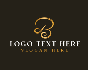 Luxury Boutique Letter B Logo