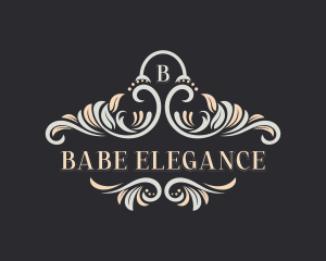 Luxury Floral Event logo design