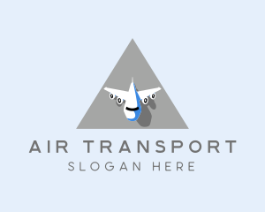 Cargo Airplane Aviation logo design