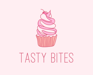 Pastry Cupcake Dessert logo design