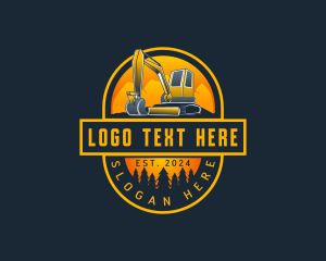 Industrial Excavator Machine logo