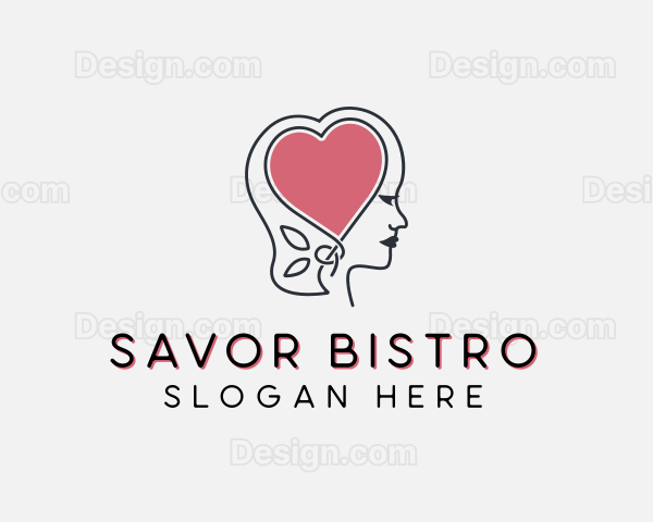 Brain Heart Psychiatrist Logo
