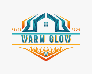 Cooling Temperature Ventilation logo design