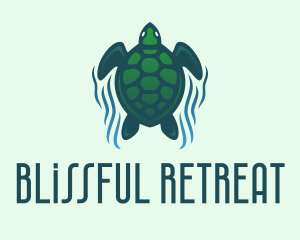 Green Sea Turtle  Logo