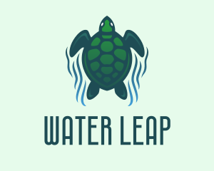 Green Sea Turtle  logo