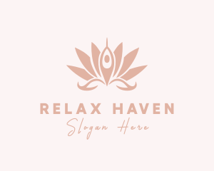 Lotus Spa Relaxation logo design