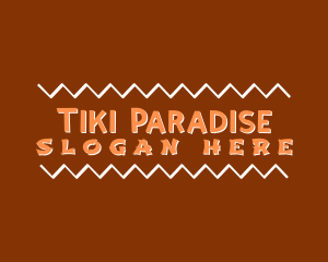 Hawaiian Tiki Bar  logo design