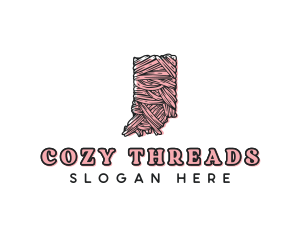 Craft Yarn Indiana logo design