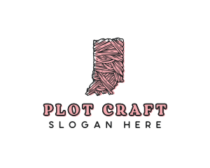 Craft Yarn Indiana logo design