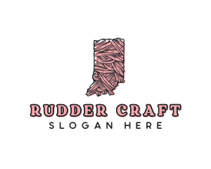 Craft Yarn Indiana logo design