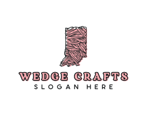 Craft Yarn Indiana logo design