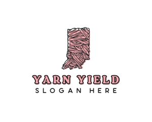 Craft Yarn Indiana logo design