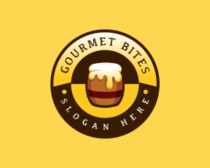 Honey Jam Delicacy logo design