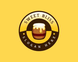 Honey Jam Delicacy logo design