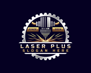 Metal Gear Laser Machine logo design