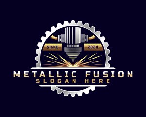 Gear Laser Machine logo design