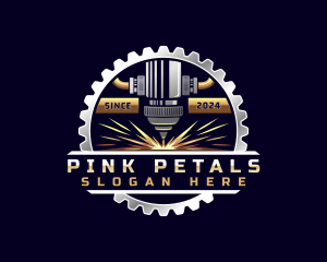 Metal Gear Laser Machine logo design