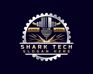 Gear Laser Machine logo design