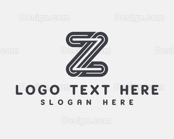 Modern Industrial Letter Z Logo