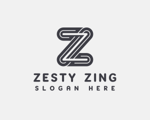 Modern Industrial Letter Z logo design