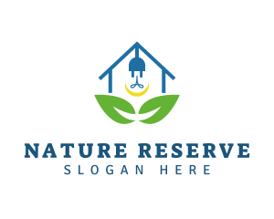 Home Natural Energy logo design