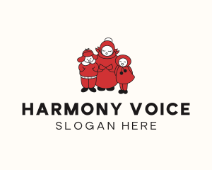 Singing Choir Carol logo