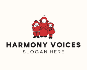 Singing Choir Carol logo