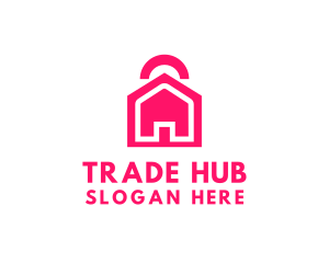 Home Shopping Bag logo design