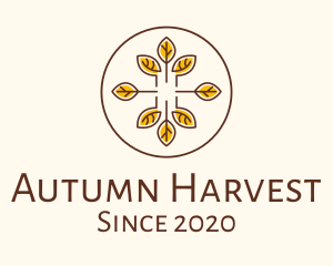 Dry Autumn Leaves logo