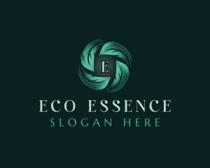 Nature Leaf Eco logo design