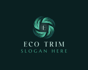 Nature Leaf Eco logo design