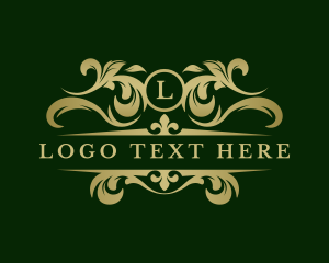 Elegant Ornate Crest Logo