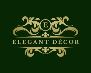 Elegant Ornate Crest logo design