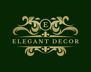 Elegant Kingdom Ornate Crest logo design