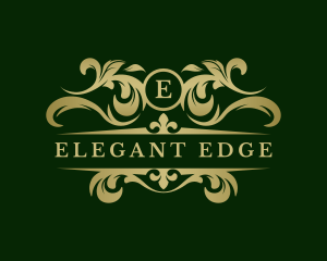 Elegant Ornate Crest logo design