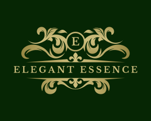 Elegant Ornate Crest logo design