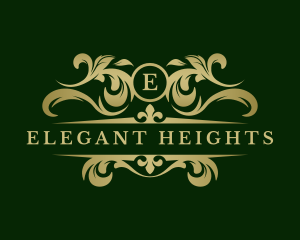 Elegant Ornate Crest logo design