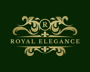 Elegant Ornate Crest logo design