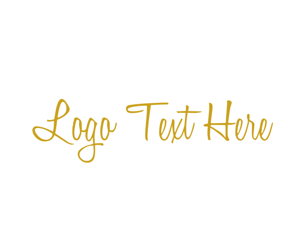 Calligraphy logo example 1