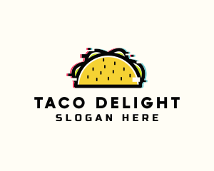 Glitch Taco Snack logo