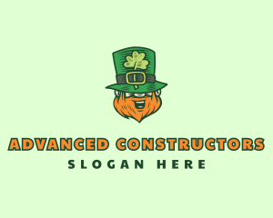 Lucky Irish Leprechaun logo design