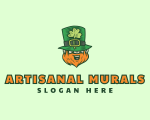 Lucky Irish Leprechaun logo design