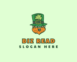 Lucky Irish Leprechaun logo design