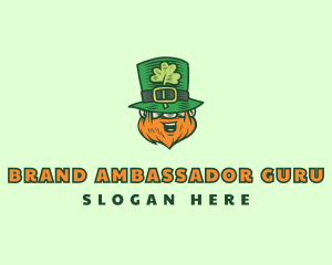 Lucky Irish Leprechaun logo design