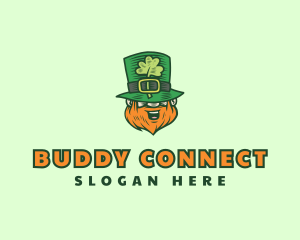 Lucky Irish Leprechaun logo design