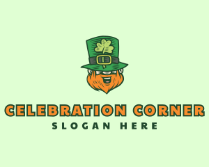 Lucky Irish Leprechaun logo design