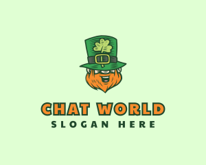 Lucky Irish Leprechaun logo design