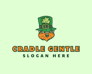 Lucky Irish Leprechaun logo design